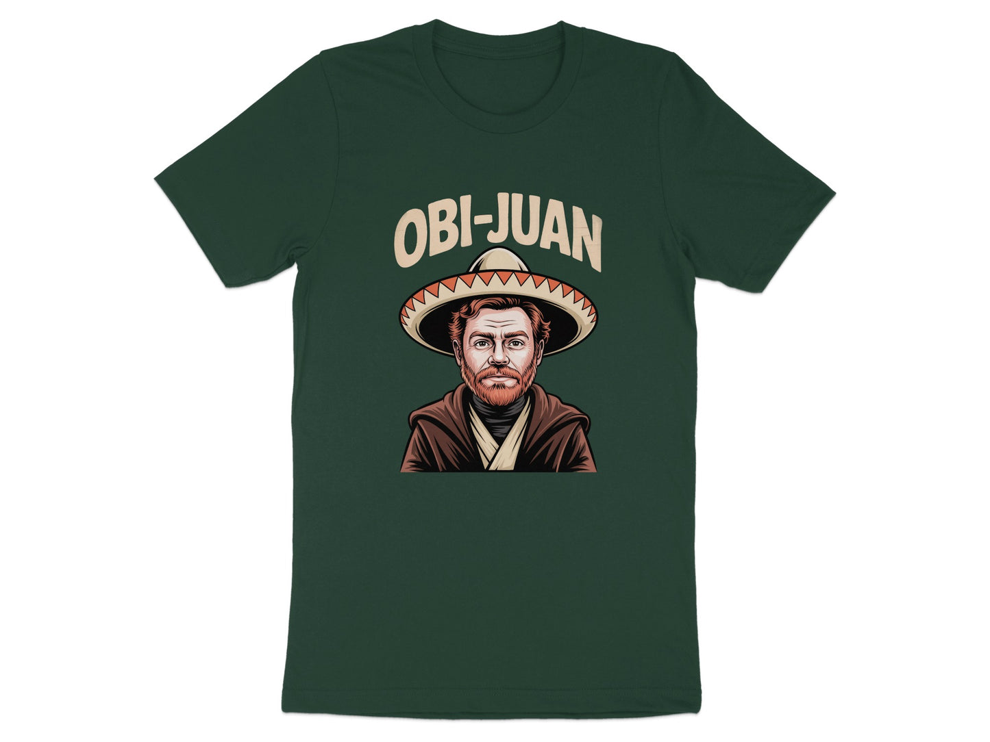 Obi-Juan Sombrero Parody Design T-Shirt product type