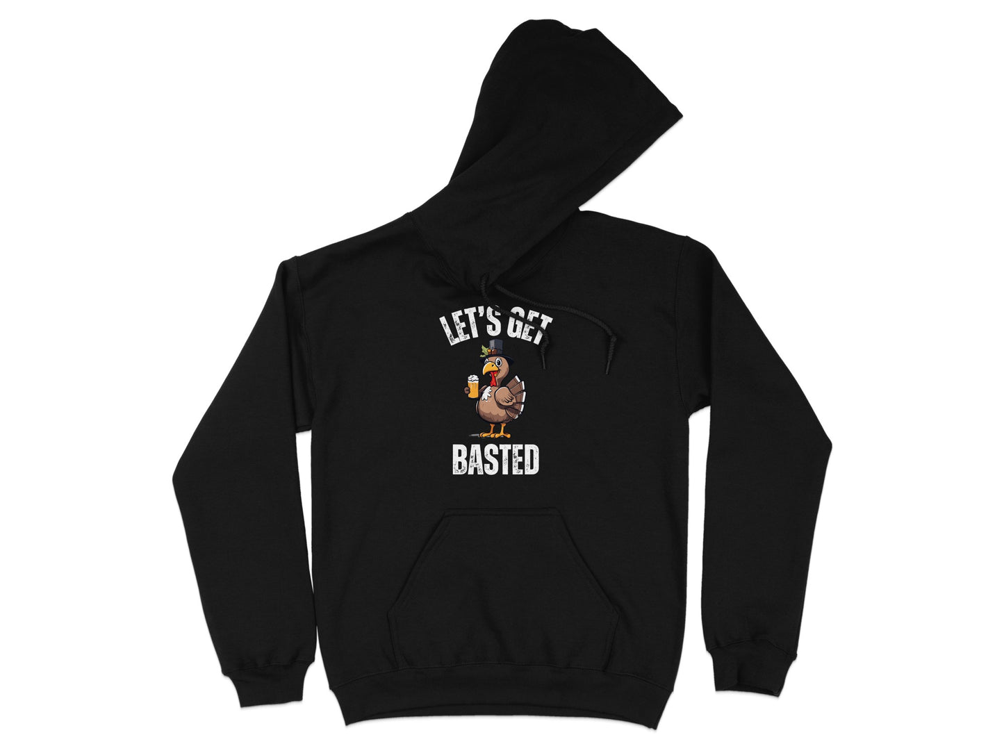 Funny Let's Get Basted Turkey Sweatshirt Product