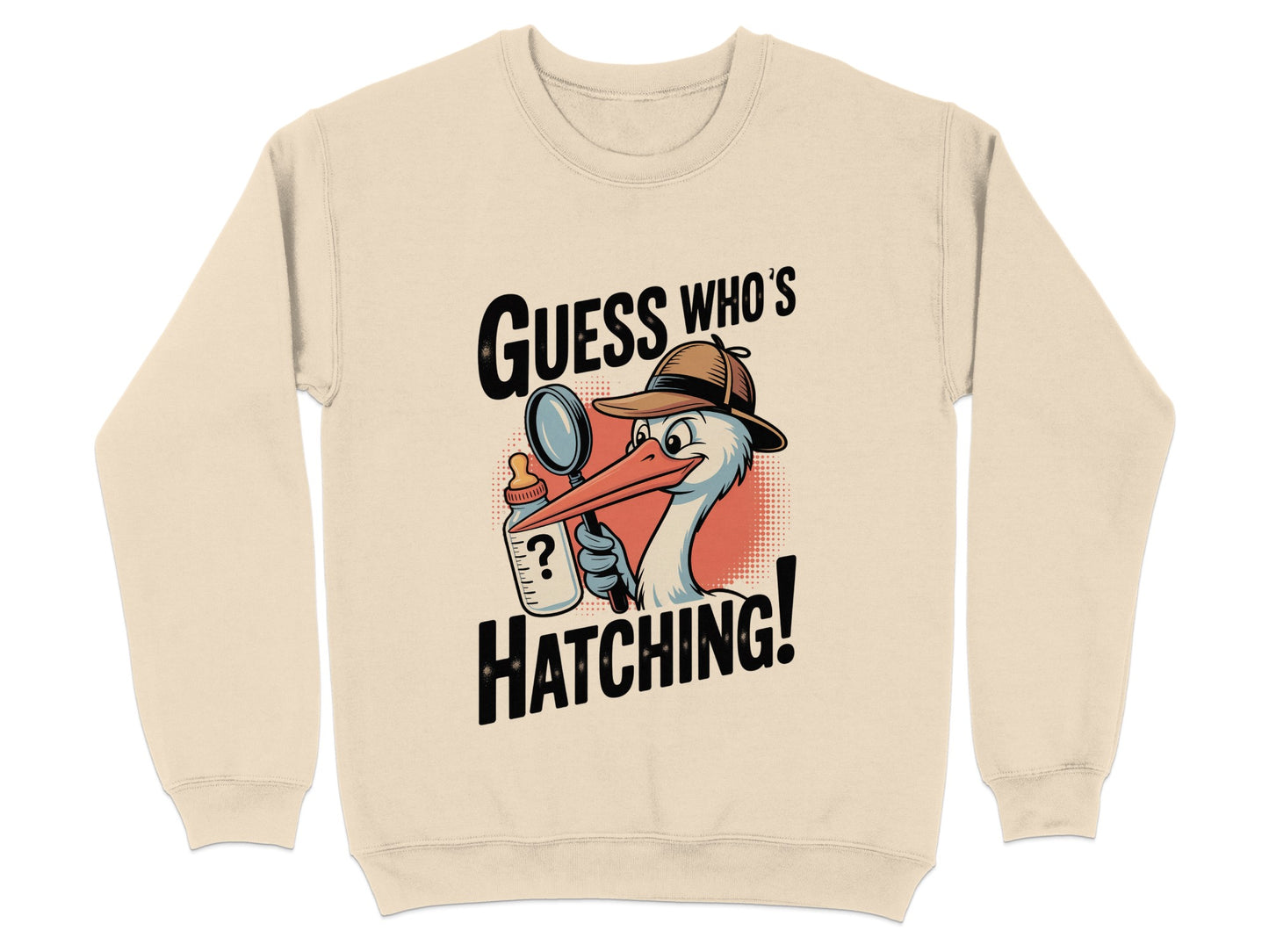Guess Who's Hatching Graphic Sweatshirt Product Type