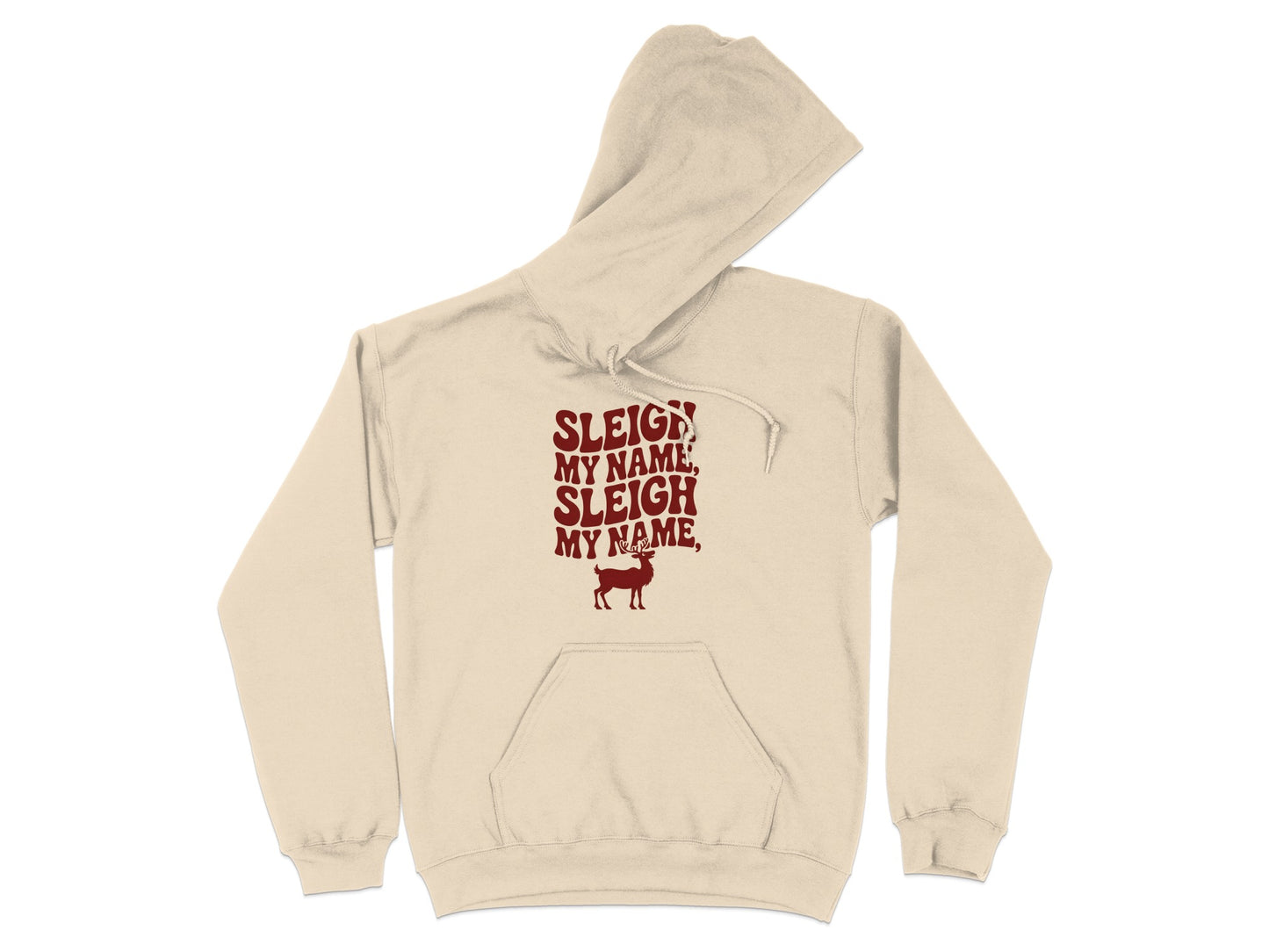 Sleigh My Name Hoodie Perfect for Holiday Season product type