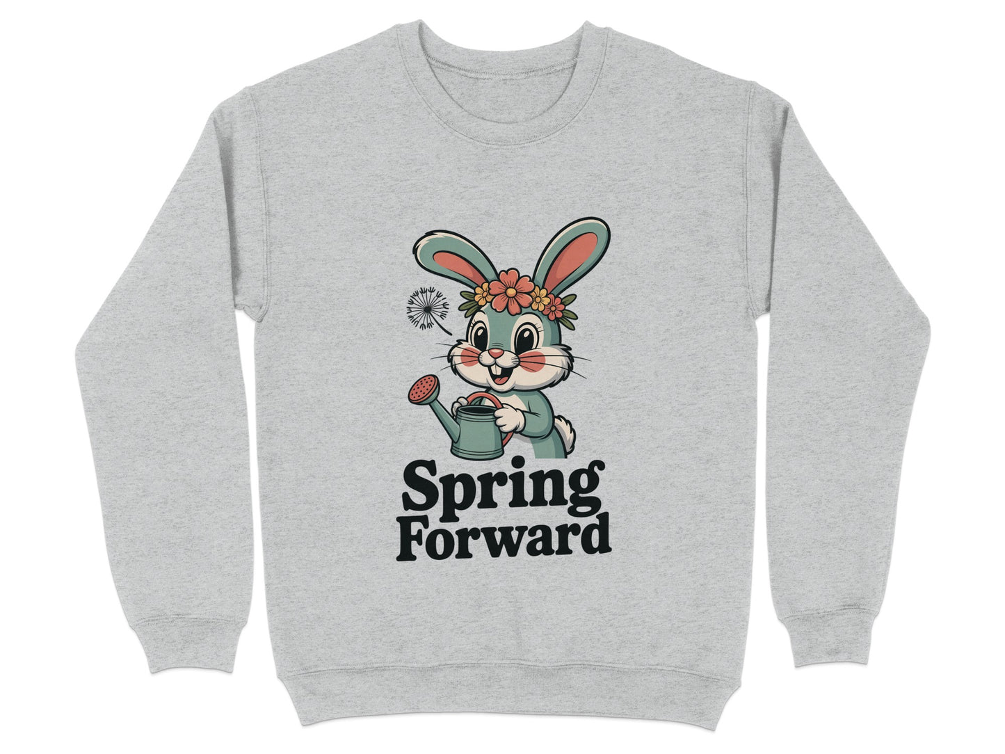 Adorable Spring Bunny Sweatshirt Perfect Gift Product