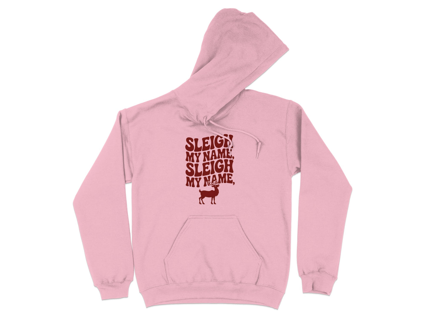 Sleigh My Name Holiday Hoodie Perfect Winter Apparel product
