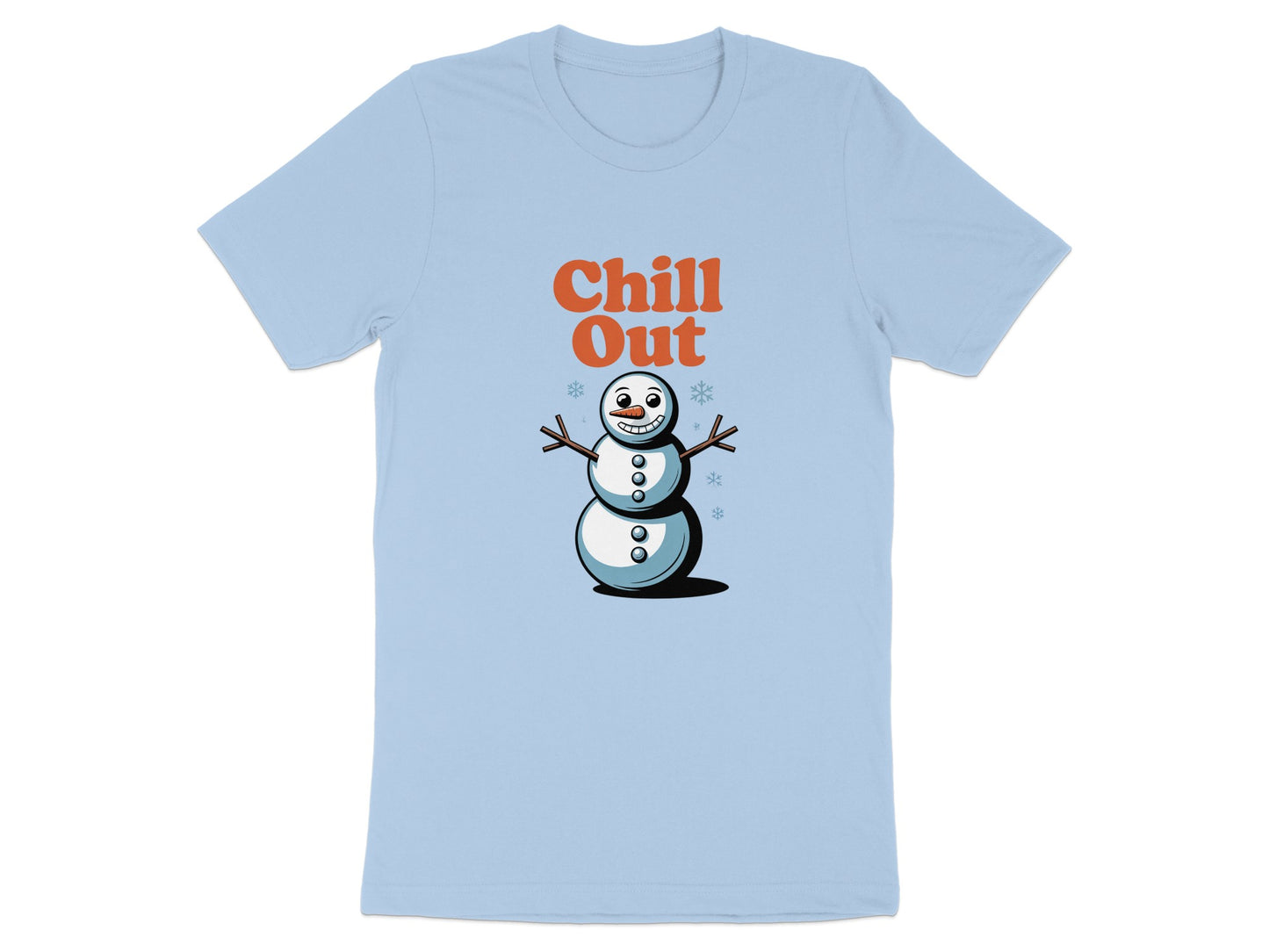 Chill Out Snowman Illustration T-Shirt product