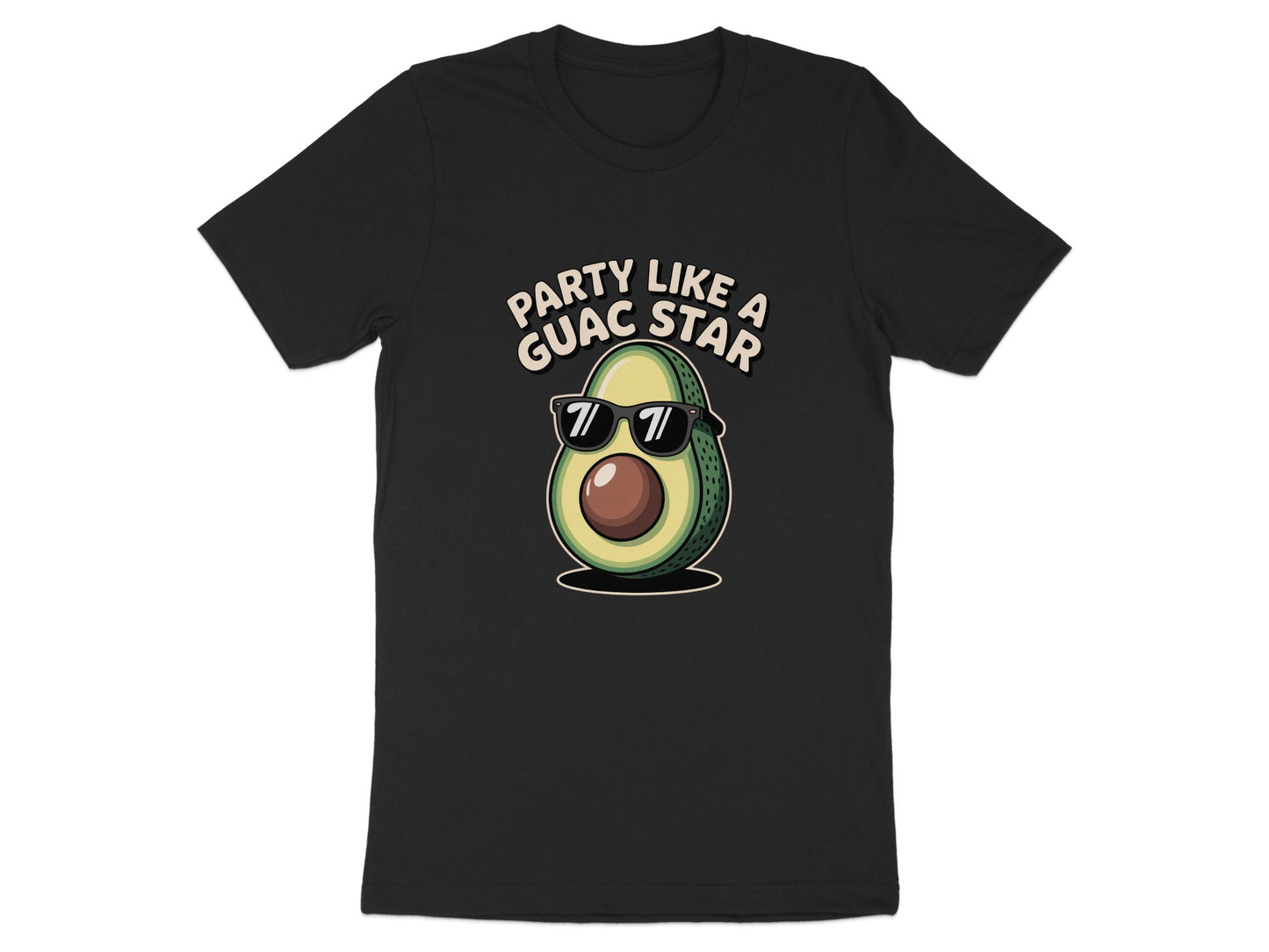 Party Like A Guac Star Fun Avocado Graphic product