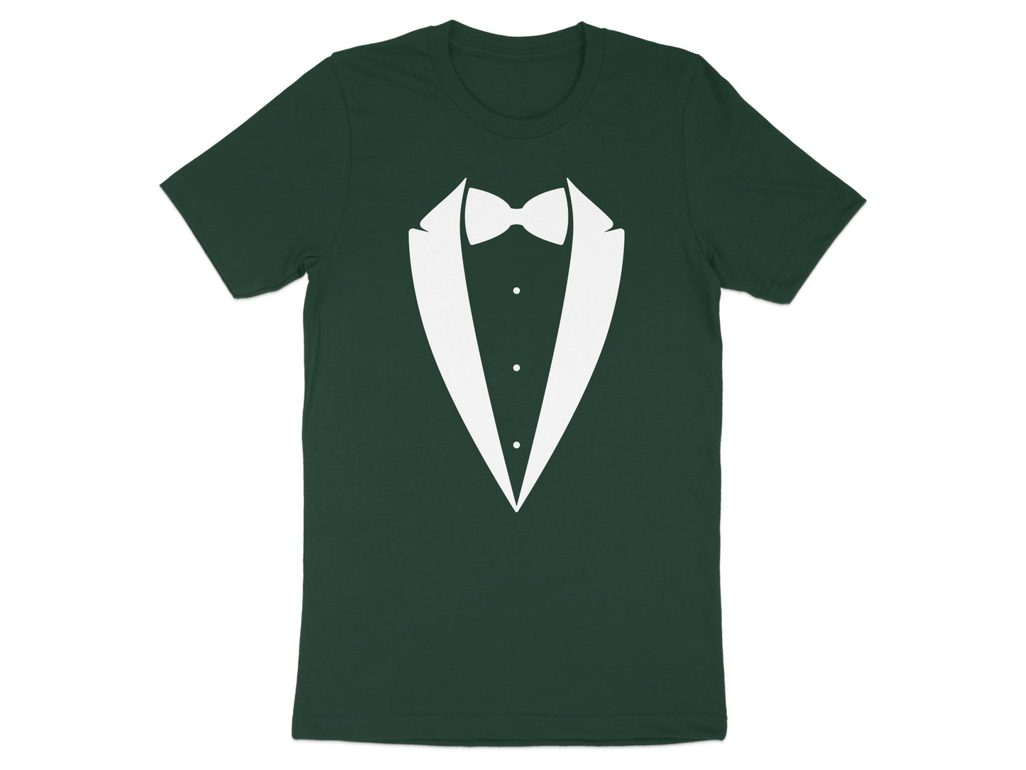 Elegant Tuxedo Graphic Print Men's T-Shirt product type