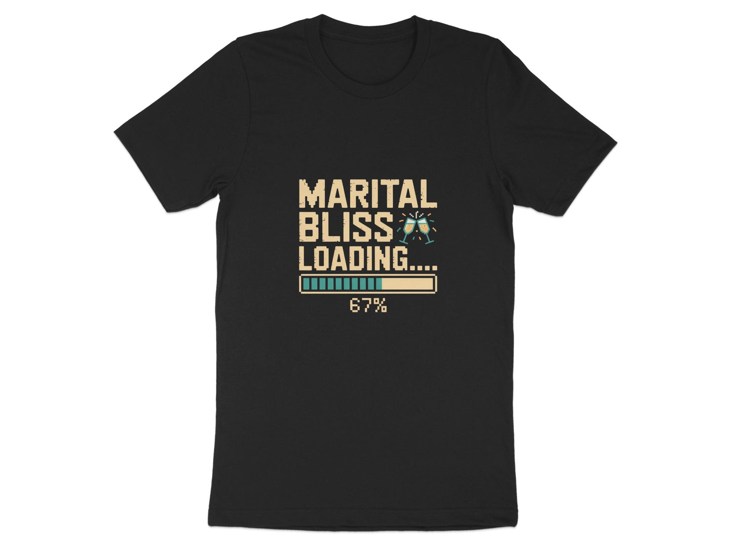 Marital Bliss Loading Progress Bar Graphic Shirt product