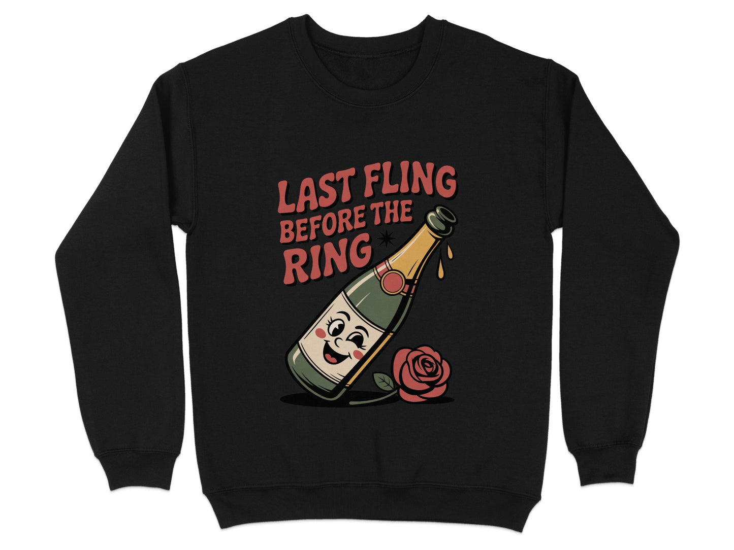 Last Fling Before the Ring Graphic Sweatshirt product type