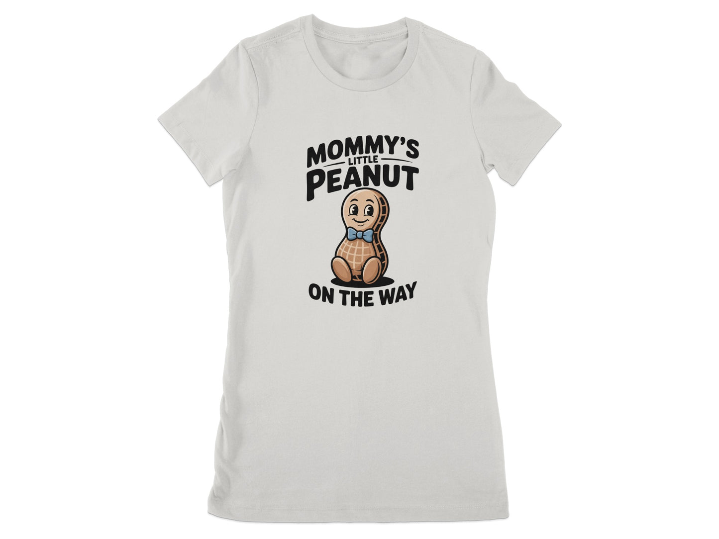 Mommy's Little Peanut On The Way T-shirt product