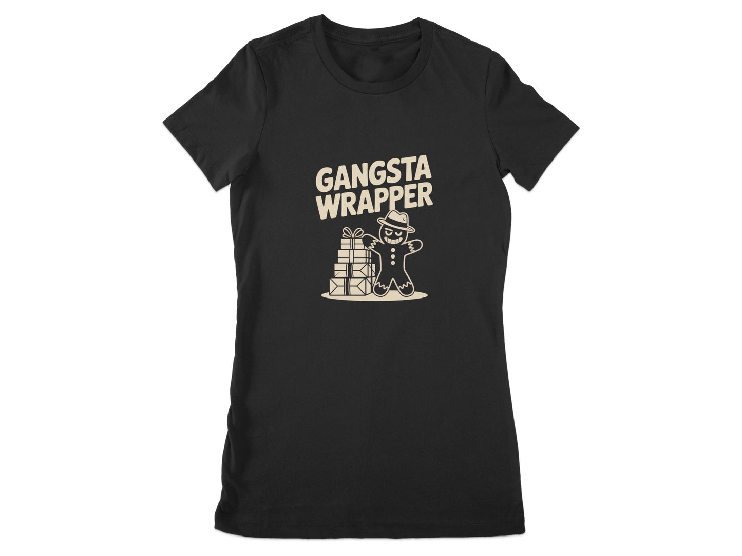 Gangsta Wrapper Graphic Unisex Casual Shirt product