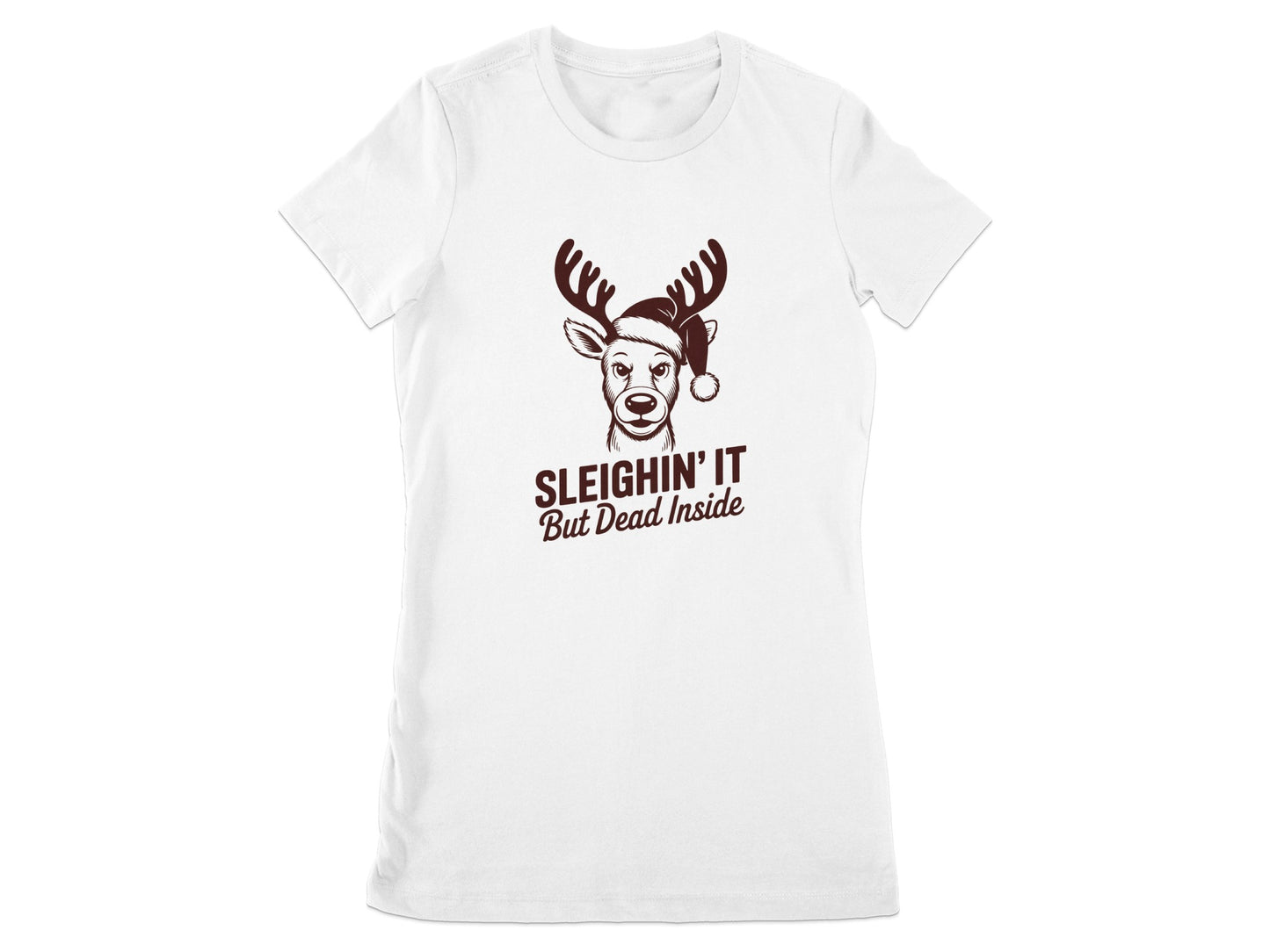 Sleighin' It But Dead Inside Christmas T-shirt product