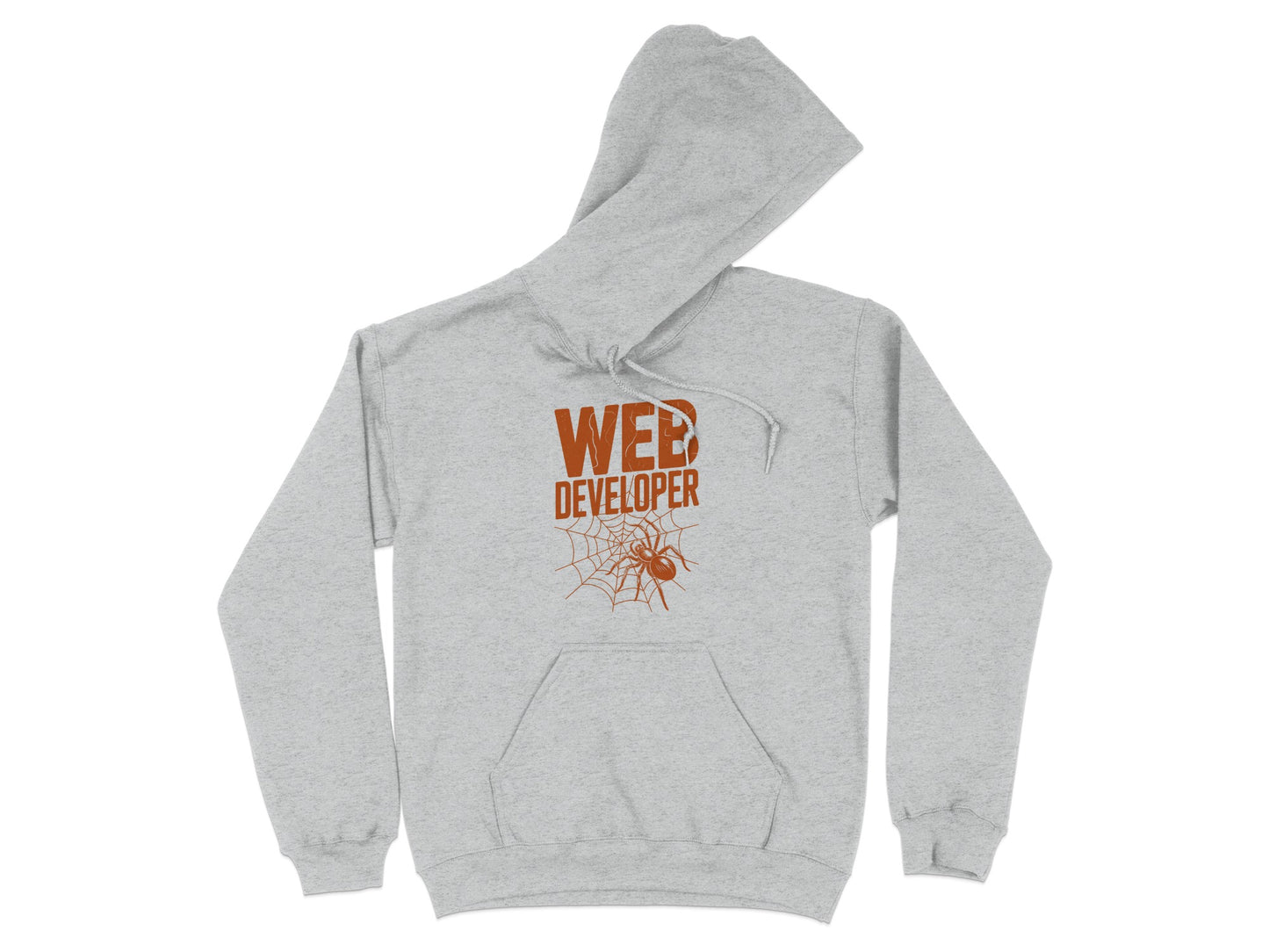 Hooded Sweatshirt with Web Developer graphic product type