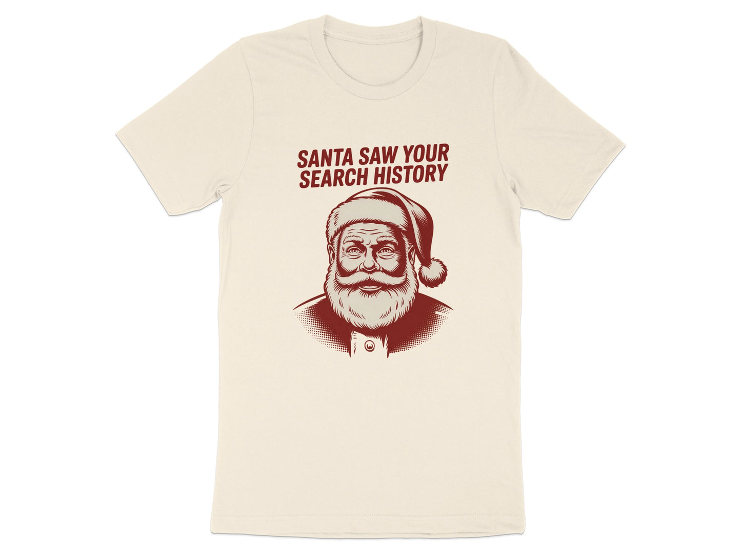 Santa Saw Your Search History T-shirt product