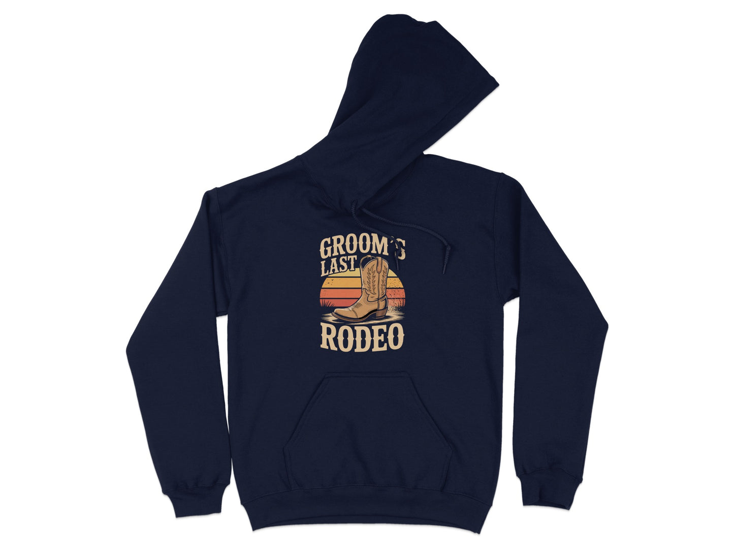 Groom's Last Rodeo Hoodie Perfect for Bachelor Party product