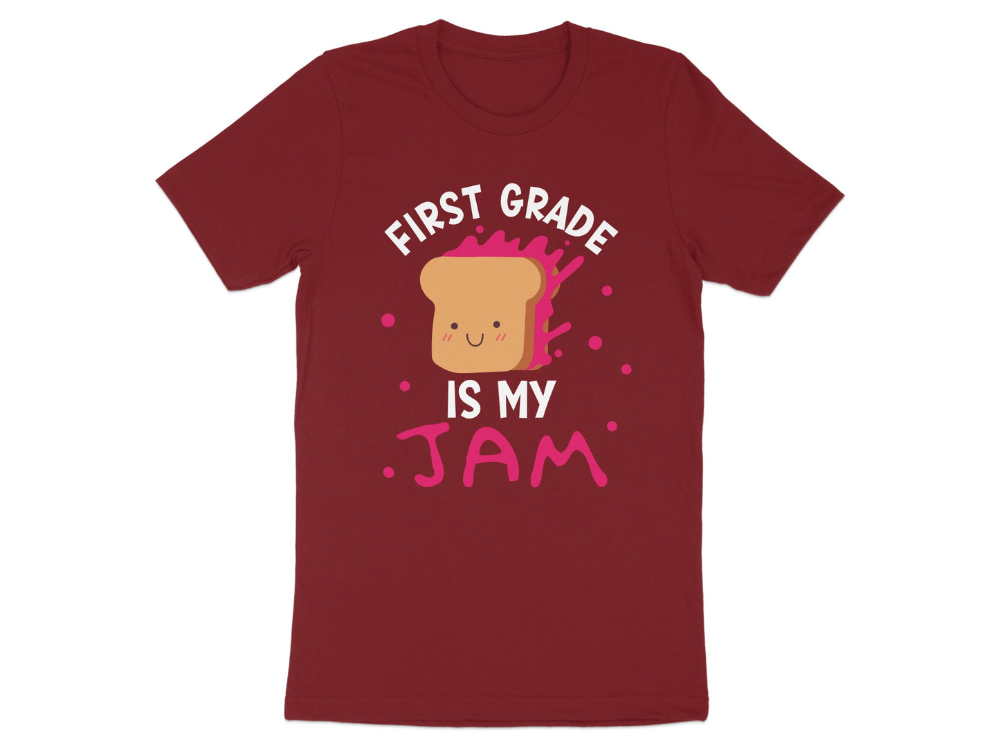 First Grade Is My Jam Cute Fun Kids T-Shirt product type
