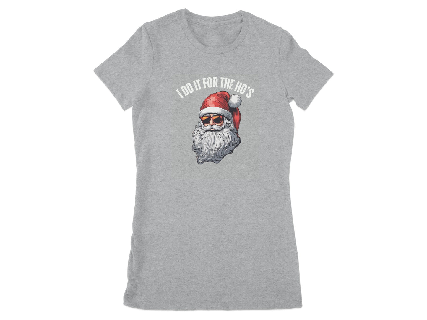 I Do It For The Ho's Santa Claus Graphic Shirt product type