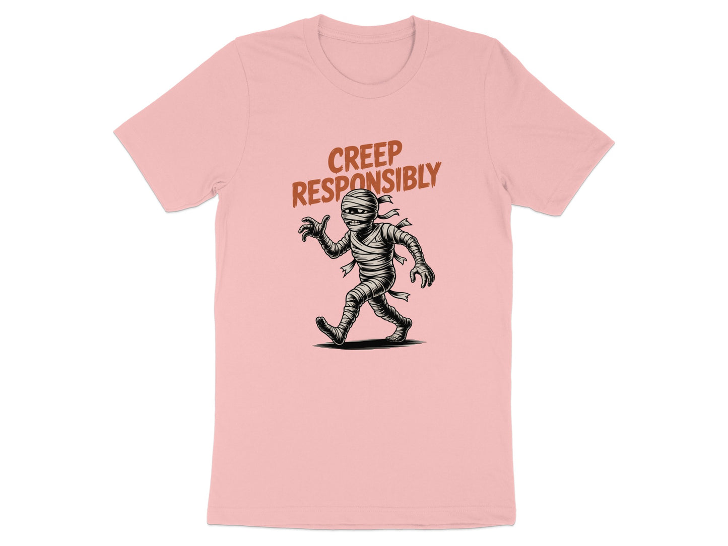 Creep Responsibly Mummy Graphic T-Shirt product type