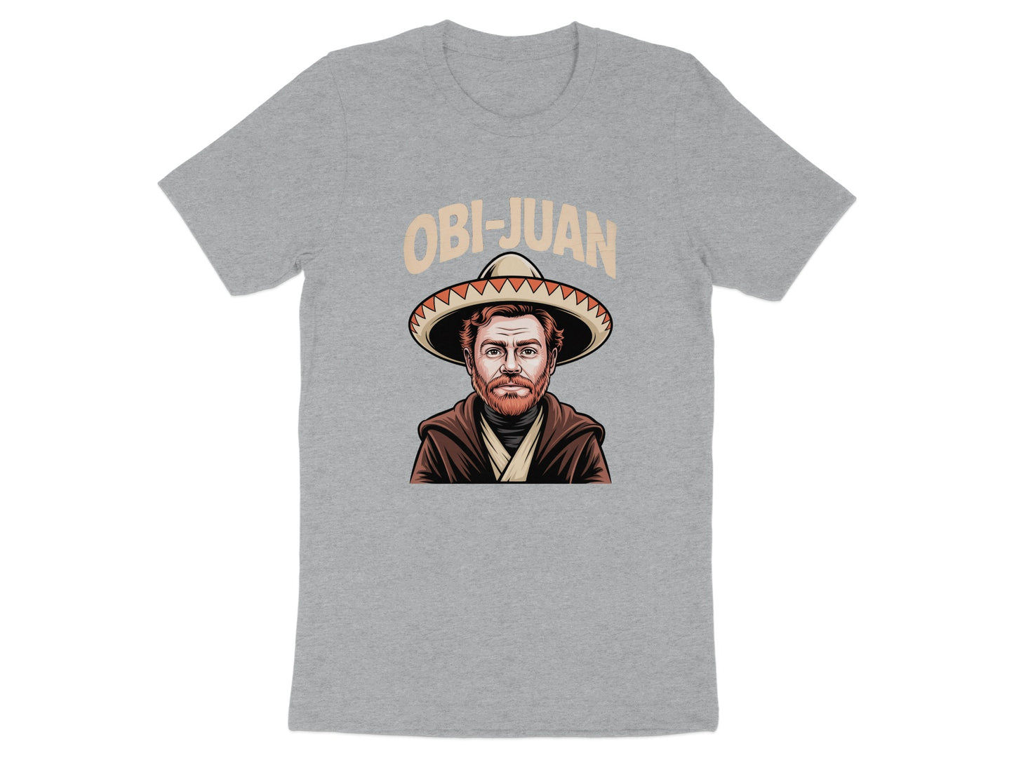 Obi-Juan Graphic T-Shirt Fun Geek Novelty Clothing product type
