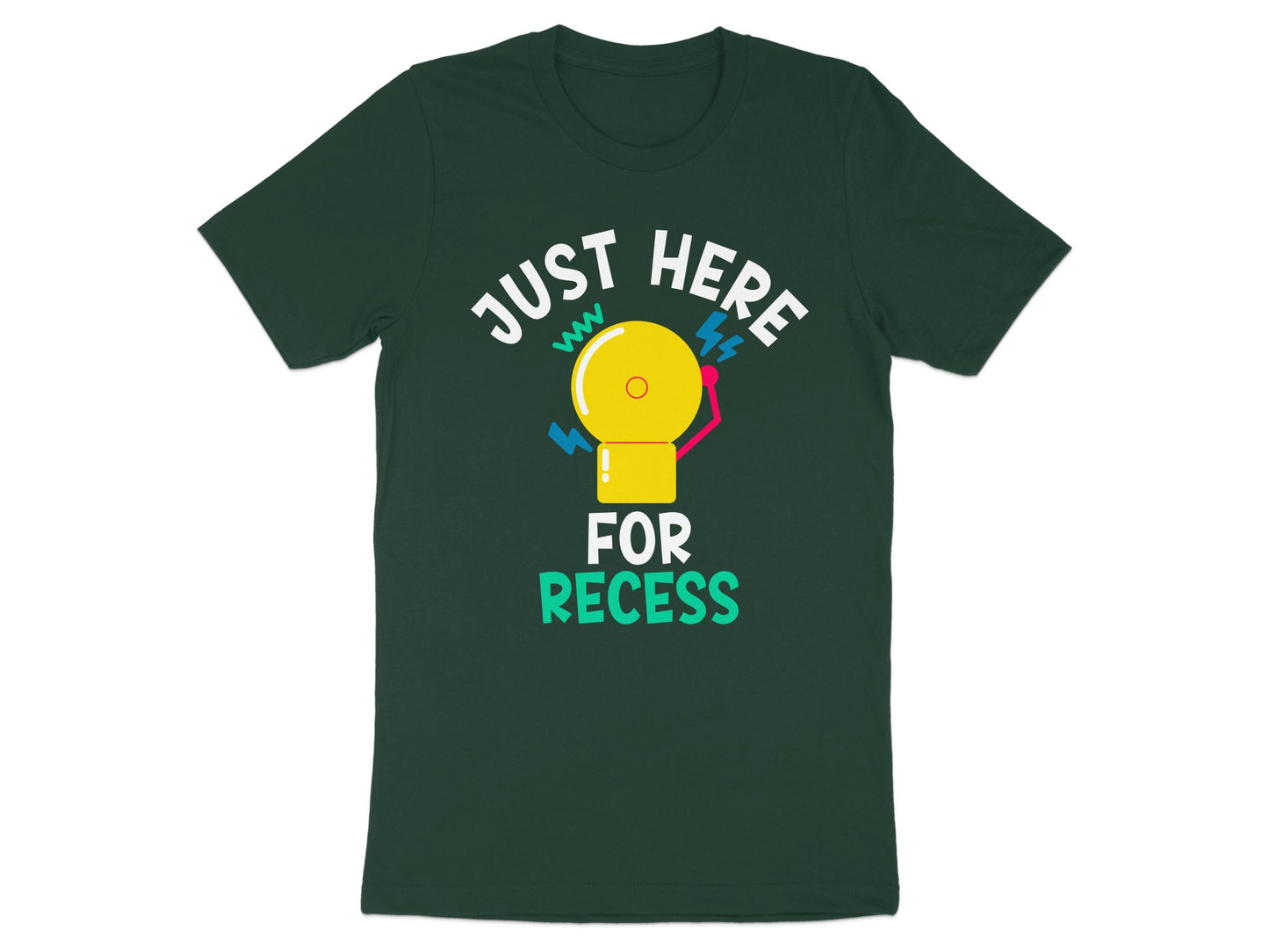 Just Here For Recess Graphic Tee product type