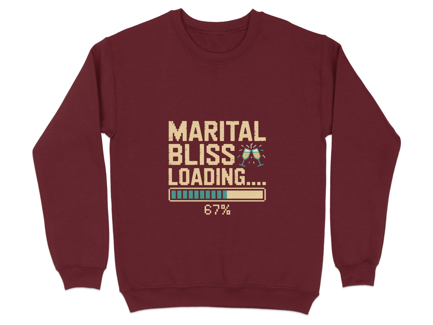 Marital Bliss Loading Graphic Sweatshirt product type