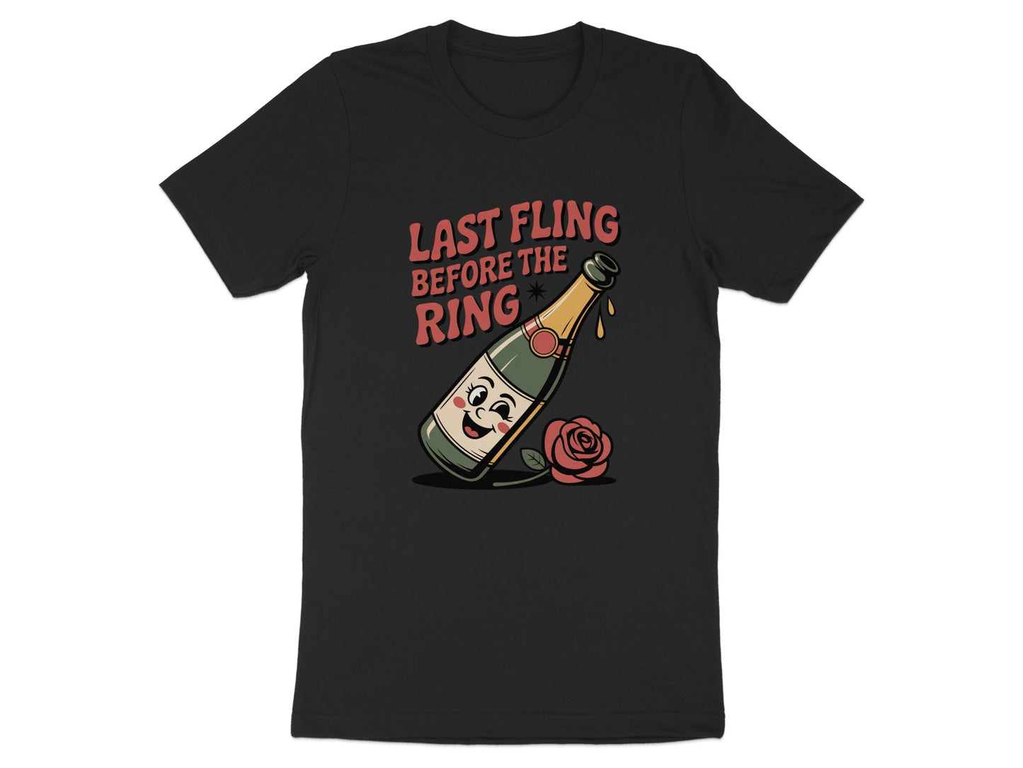 Last Fling Before The Ring Graphic T-Shirt product