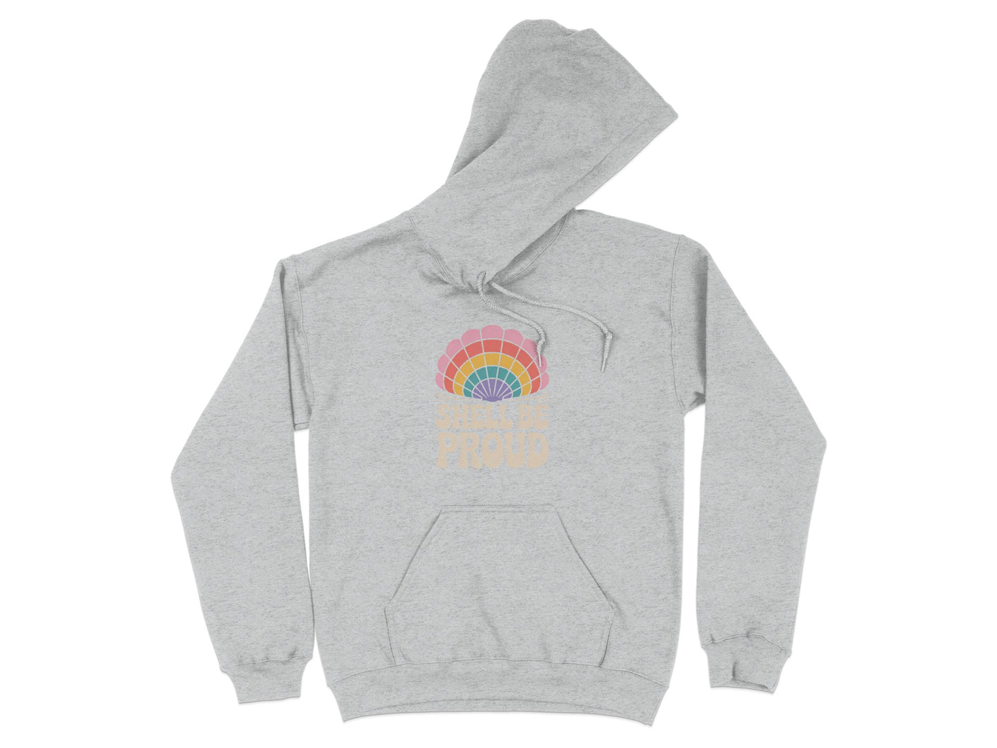 Stay Proud LGBTQ Rainbow Graphic Hoodie product