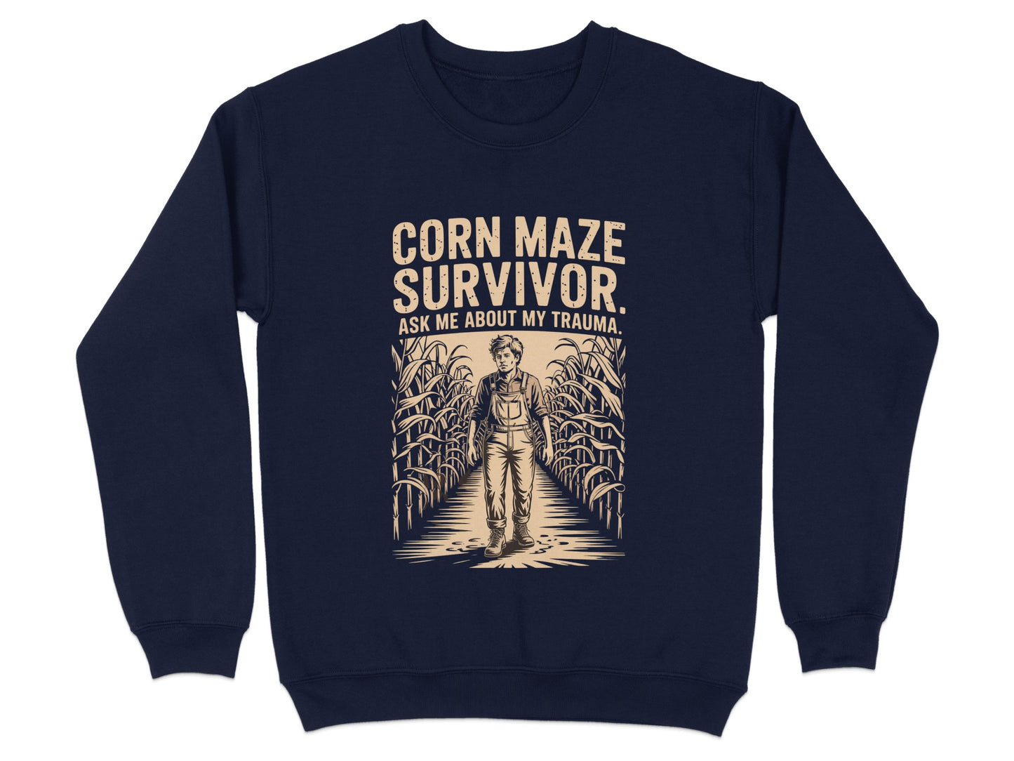 Corn Maze Survivor Ask Me About My Trauma product type