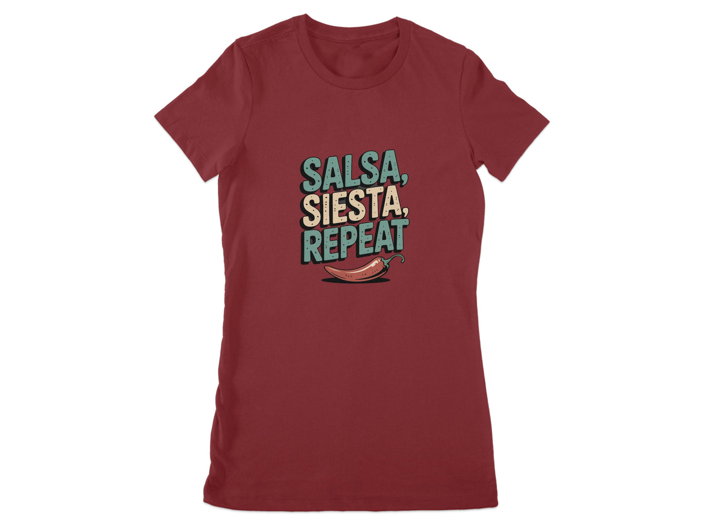 Salsa Siesta Repeat Graphic T-Shirt product type