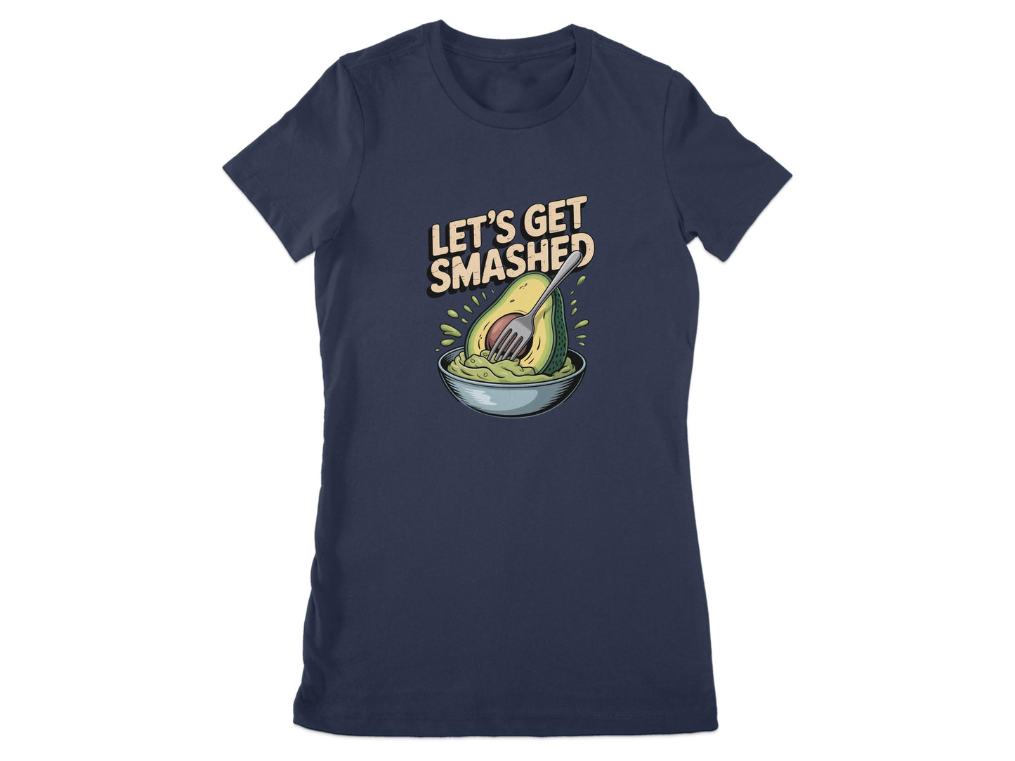 Let's Get Smashed Humorous Graphic T-Shirt product type