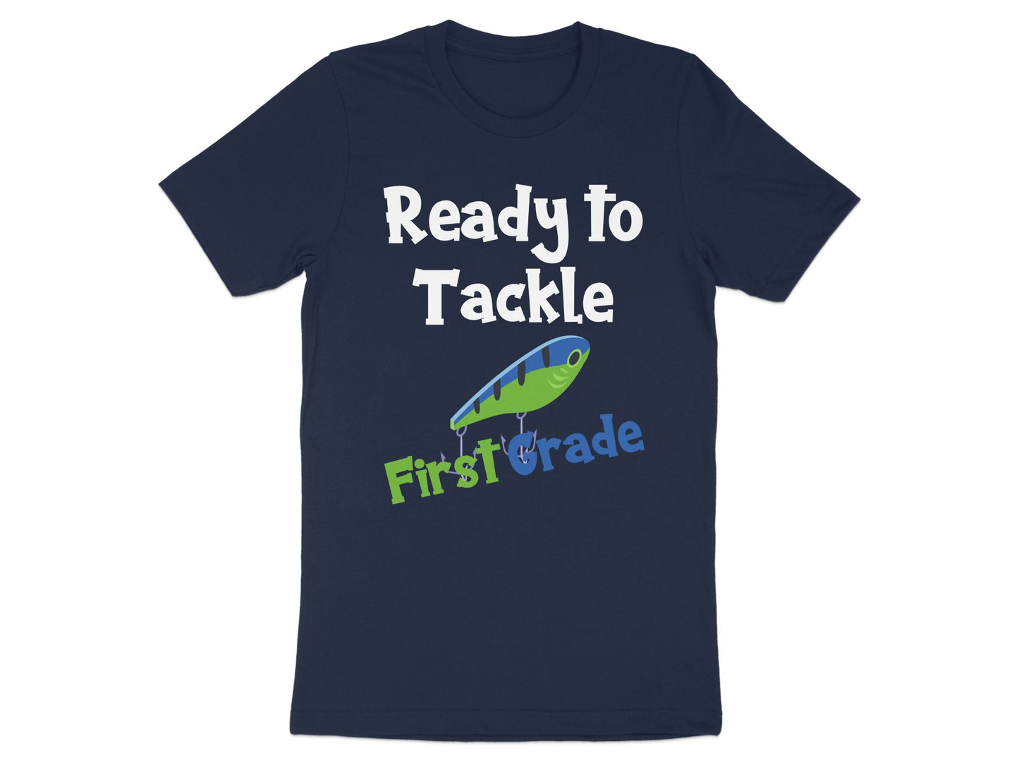 Ready to Tackle First Grade Graphic T-Shirt product