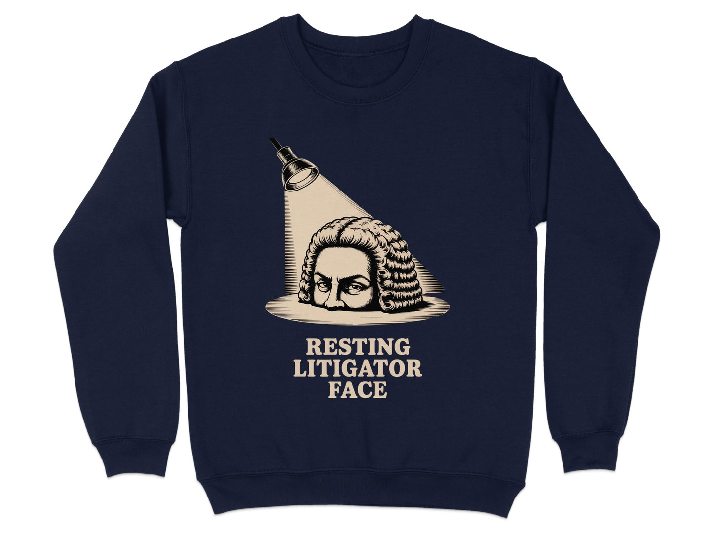 Resting Litigator Face Funny Lawyer Sweatshirt product type