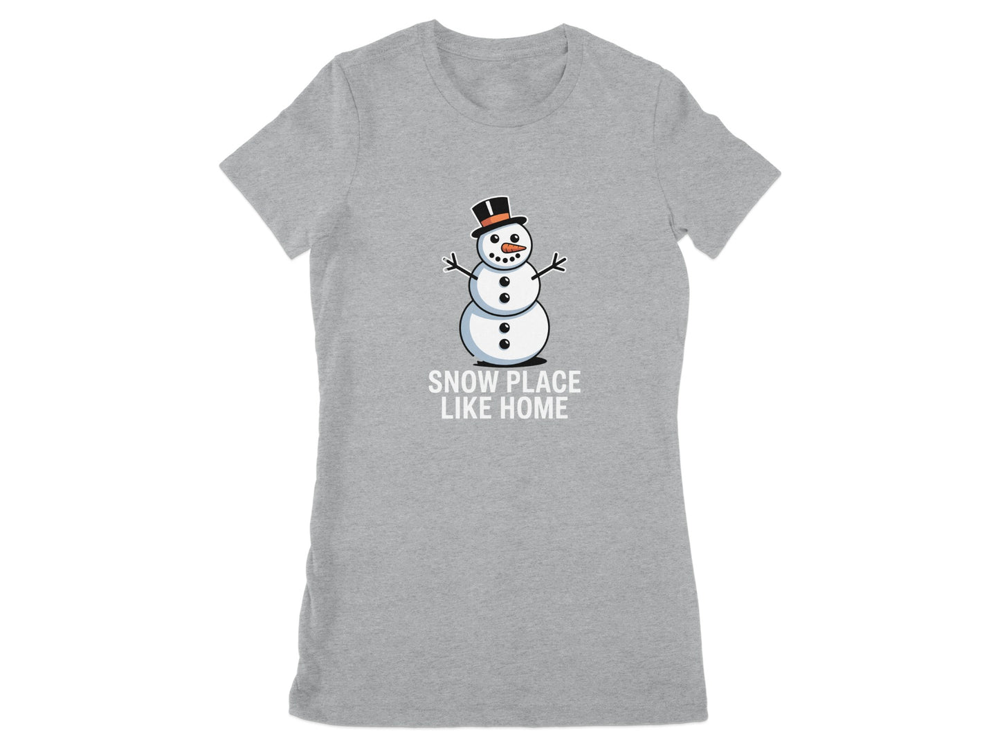 Snow Place Like Home Snowman Graphic T-Shirt product type