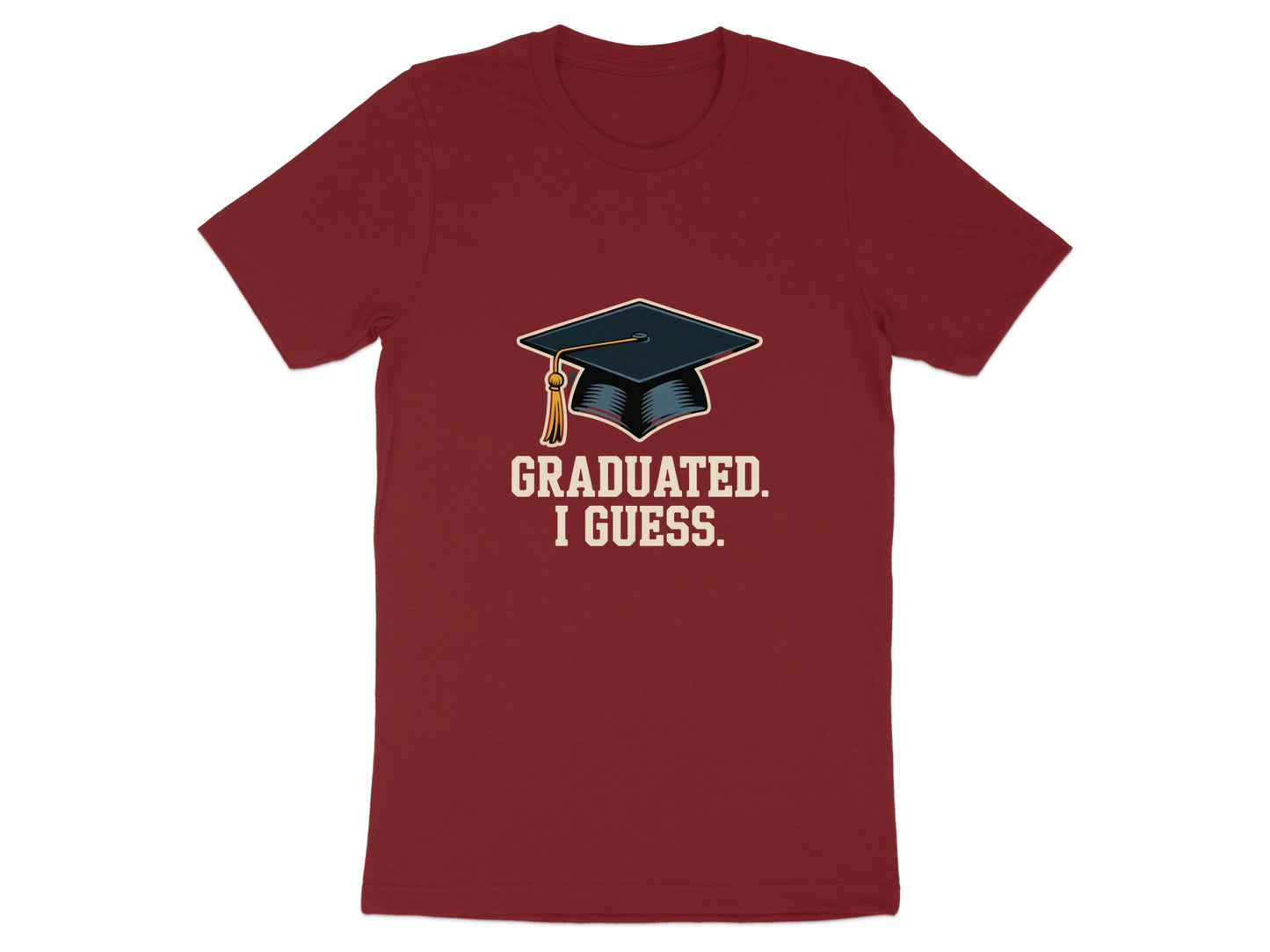 Graduated I Guess Fun Statement T-shirt product type