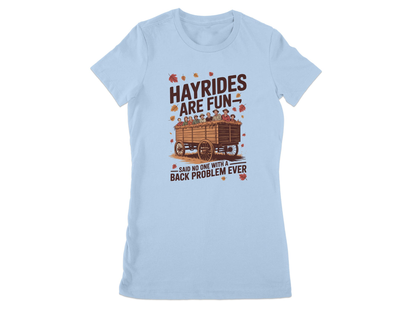 Hayrides Are Fun Said No One With A Back Problem product type