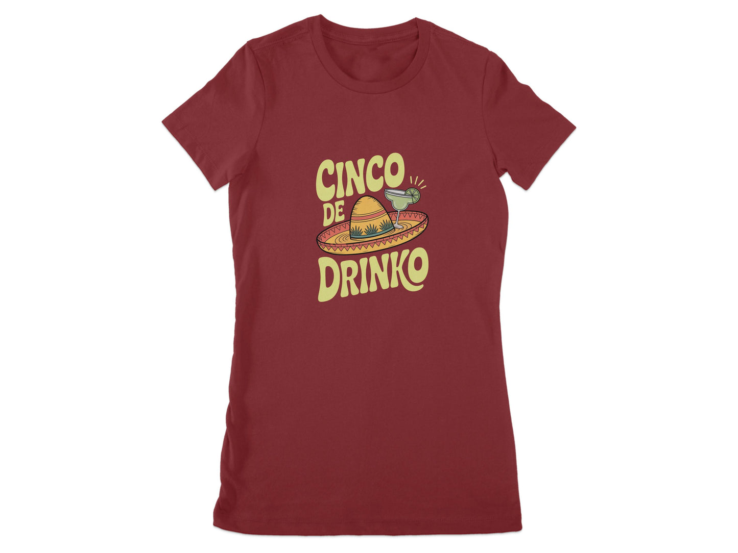Cinco De Drinko Graphic Tee Shirt product