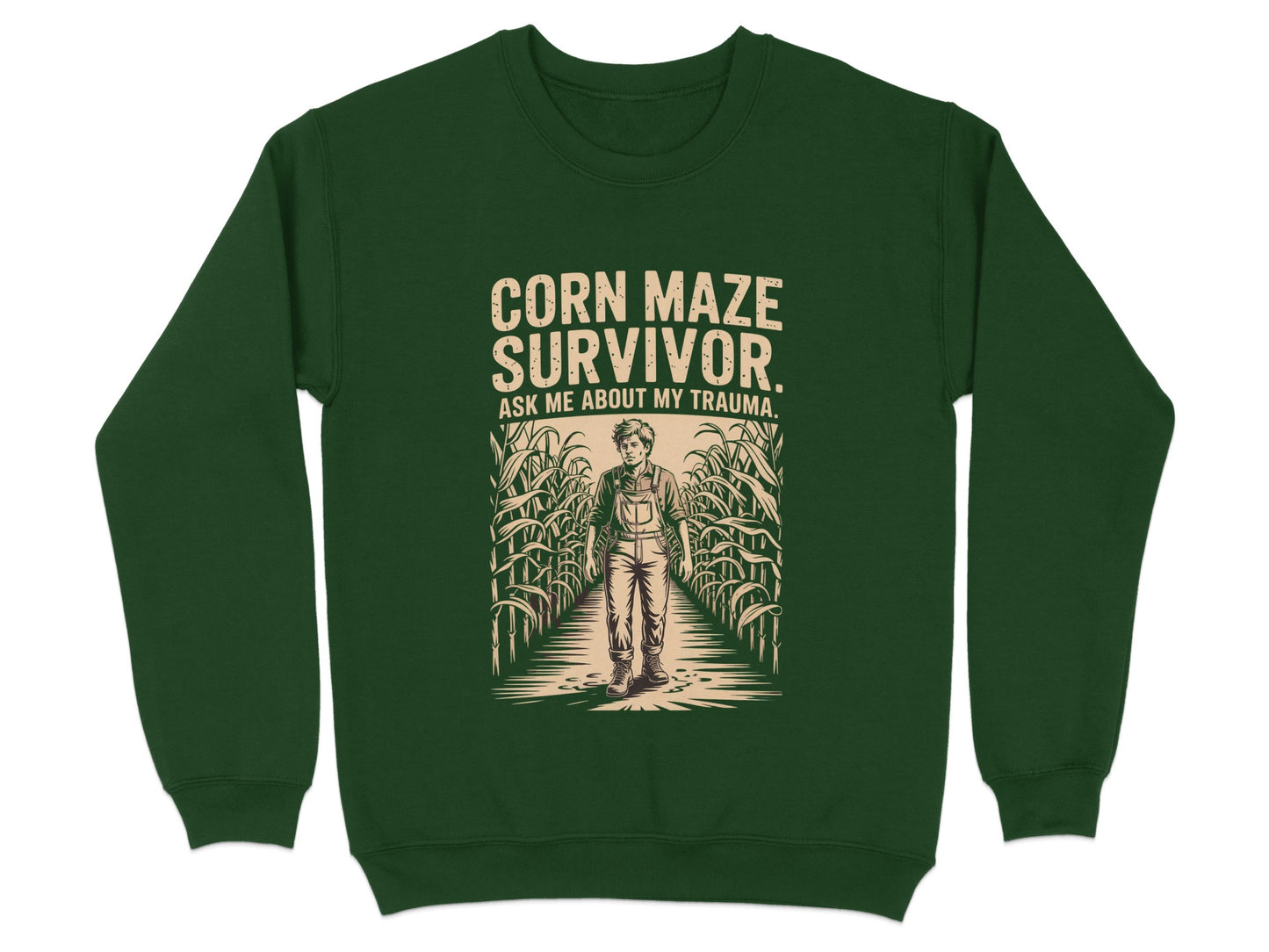 Corn Maze Survivor Ask Me About My Trauma product type