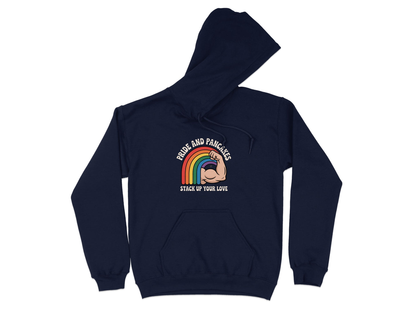 Pride and Pancakes Stack Up Your Love Hoodie product