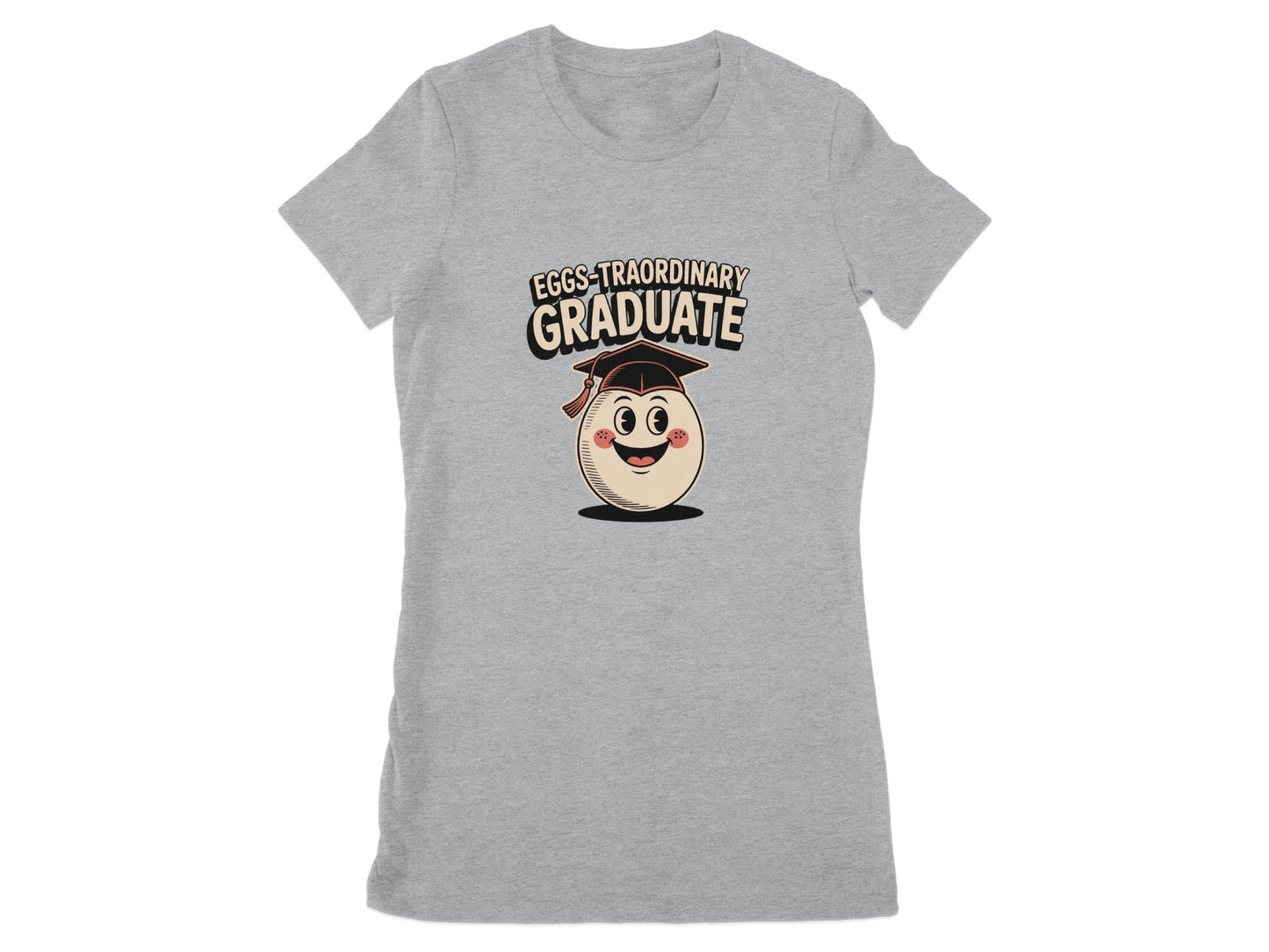 EGGSTRAORDINARY GRADUATE TEE FUNNY GRAPHIC T-SHIRT product type