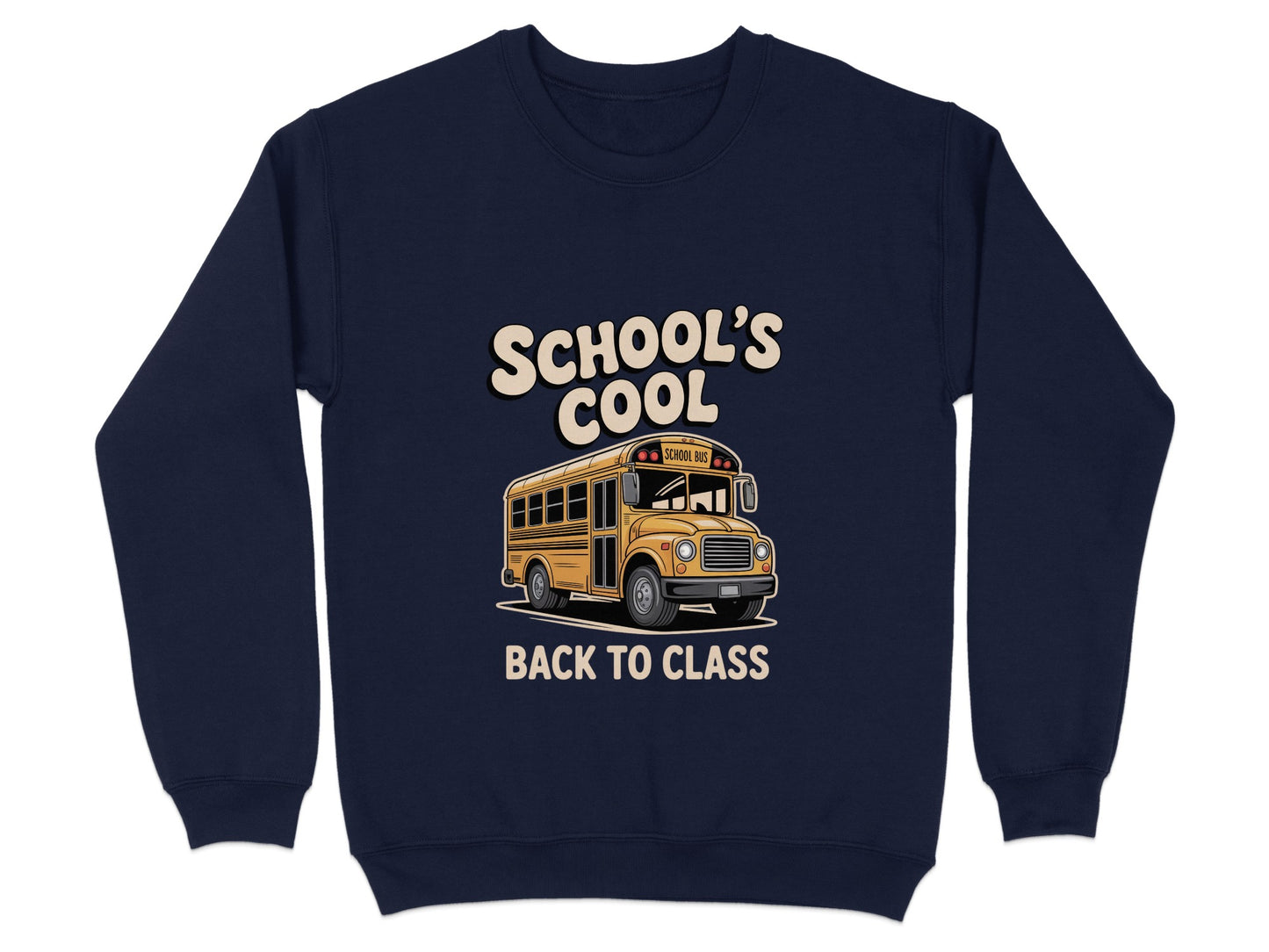 School's Cool Back to Class Graphic Sweatshirt product type