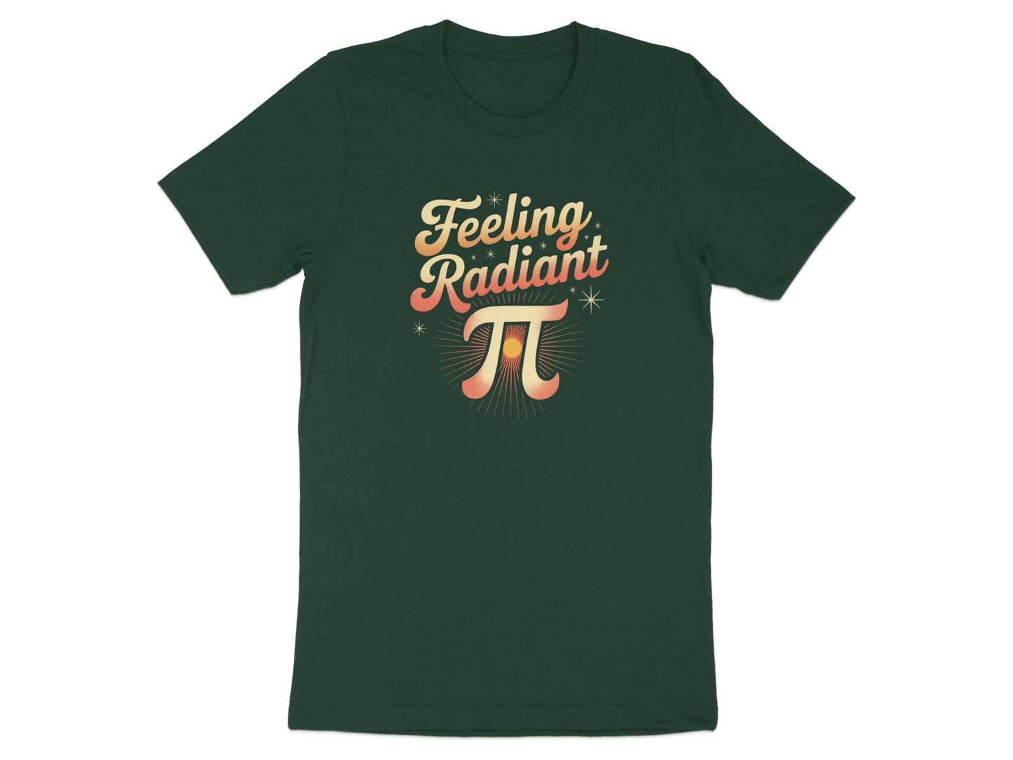 Feeling Radiant Pi Symbol Graphic T-shirt product
