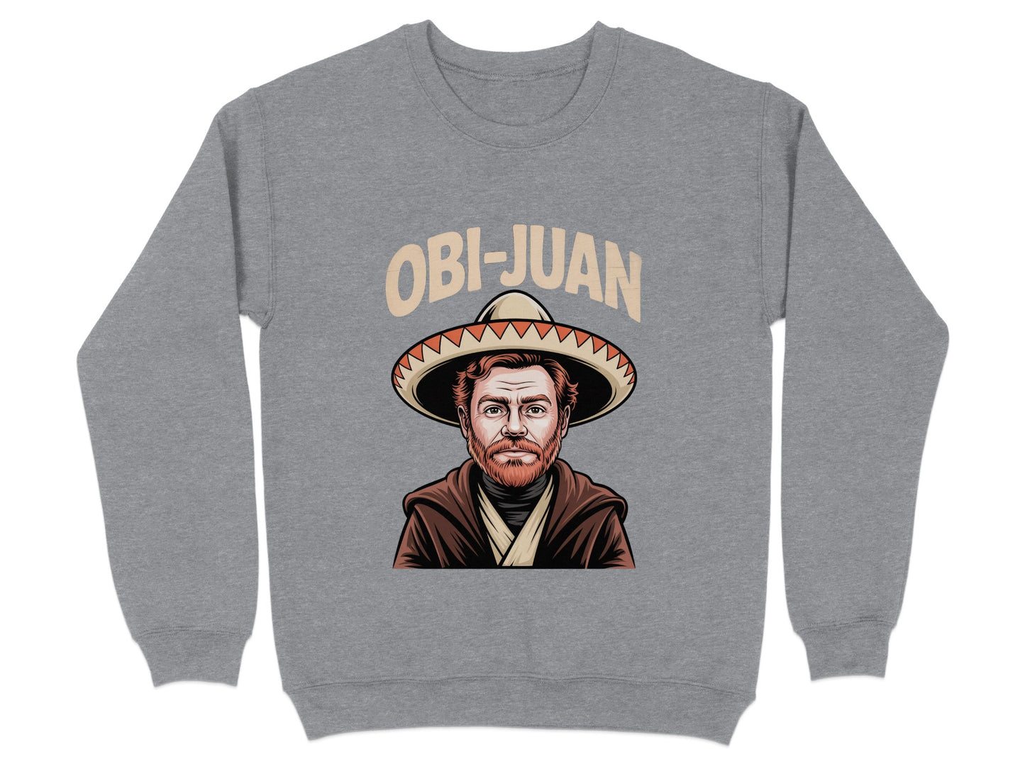 Obi-Juan Graphic Sweatshirt Unique Apparel Product