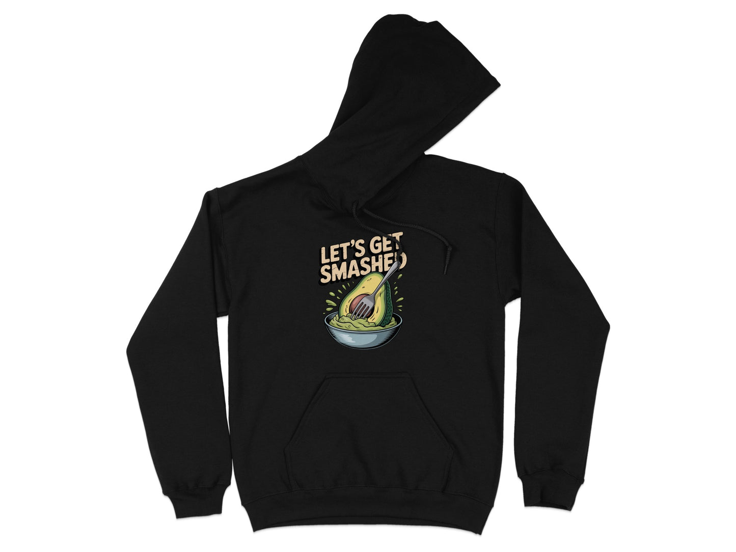 Let's Get Smashed Avocado Themed Hoodie product