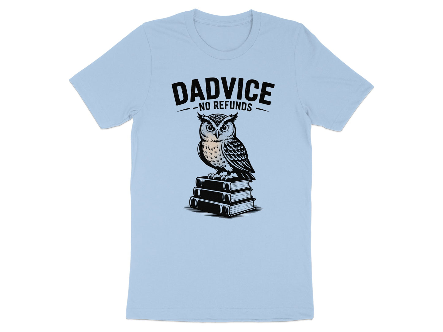 Dadvice No Refunds Owl Graphic T Shirt product