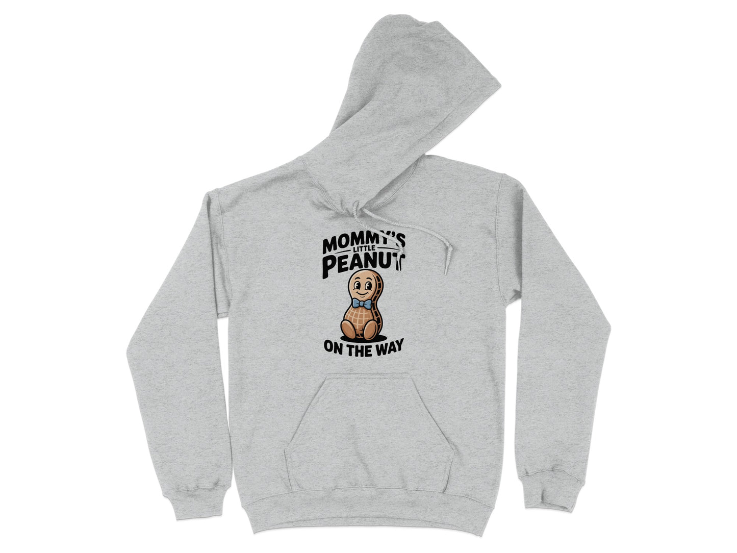 Mommys Peanut On The Way Graphic Hoodie product