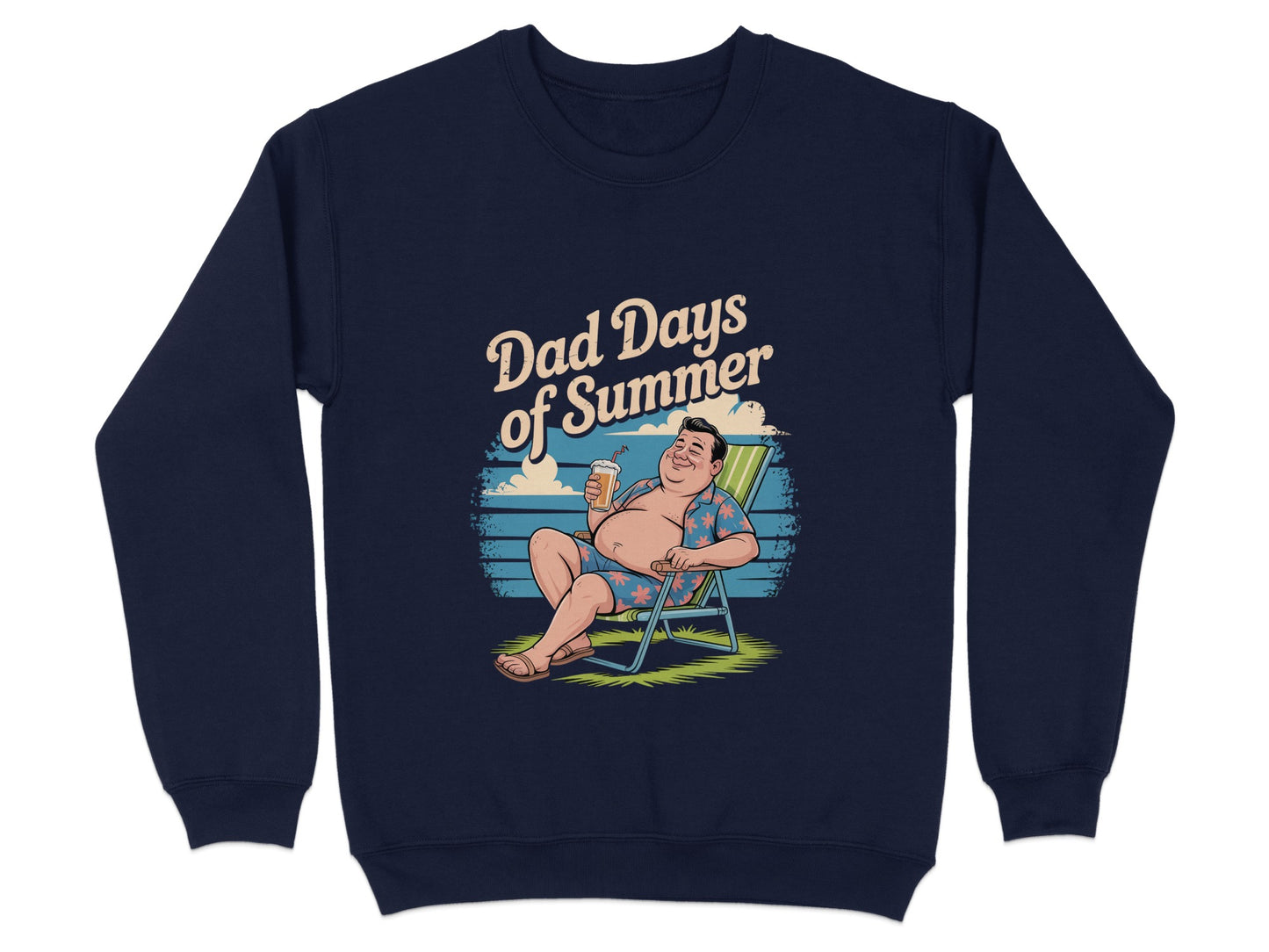 Dad Days of Summer Graphic Sweatshirt product type