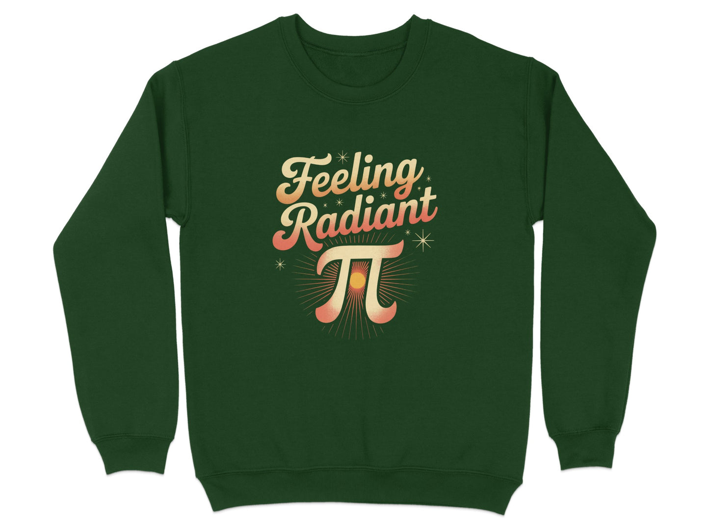Feeling Radiant Pi Sweater Mathematics Apparel Product