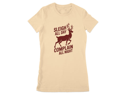 Sleigh All Day Complain All Night Graphic Shirt product type