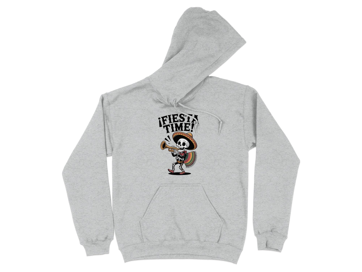 Fiesta Time Skeleton Graphic Hoodie product