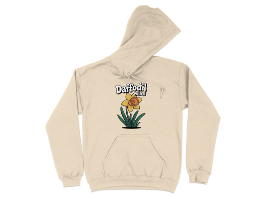 Vibrant Daffodil Graphic Hoodie Comfortable Fit product