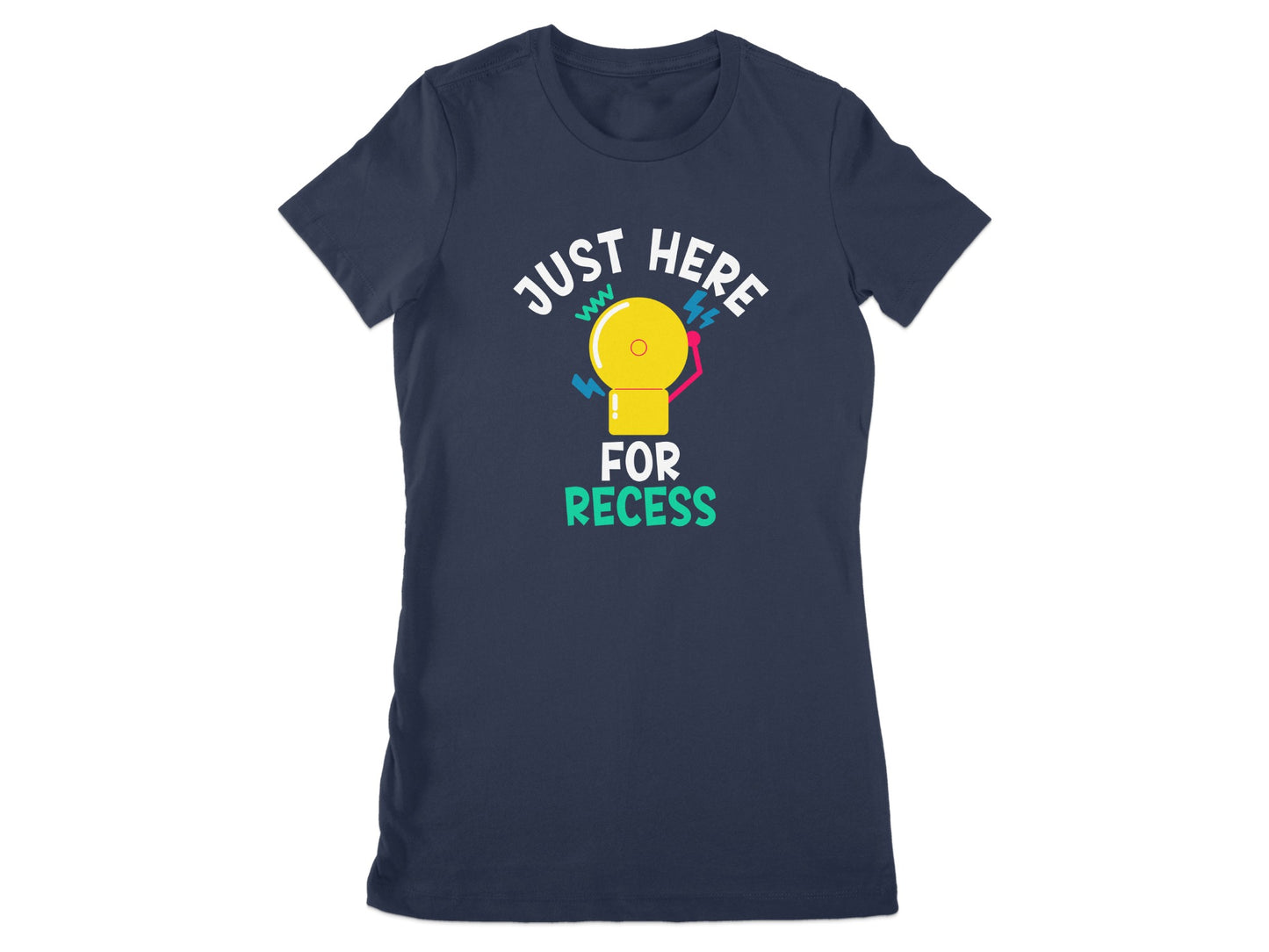 Just Here For Recess Graphic Tee Product Type