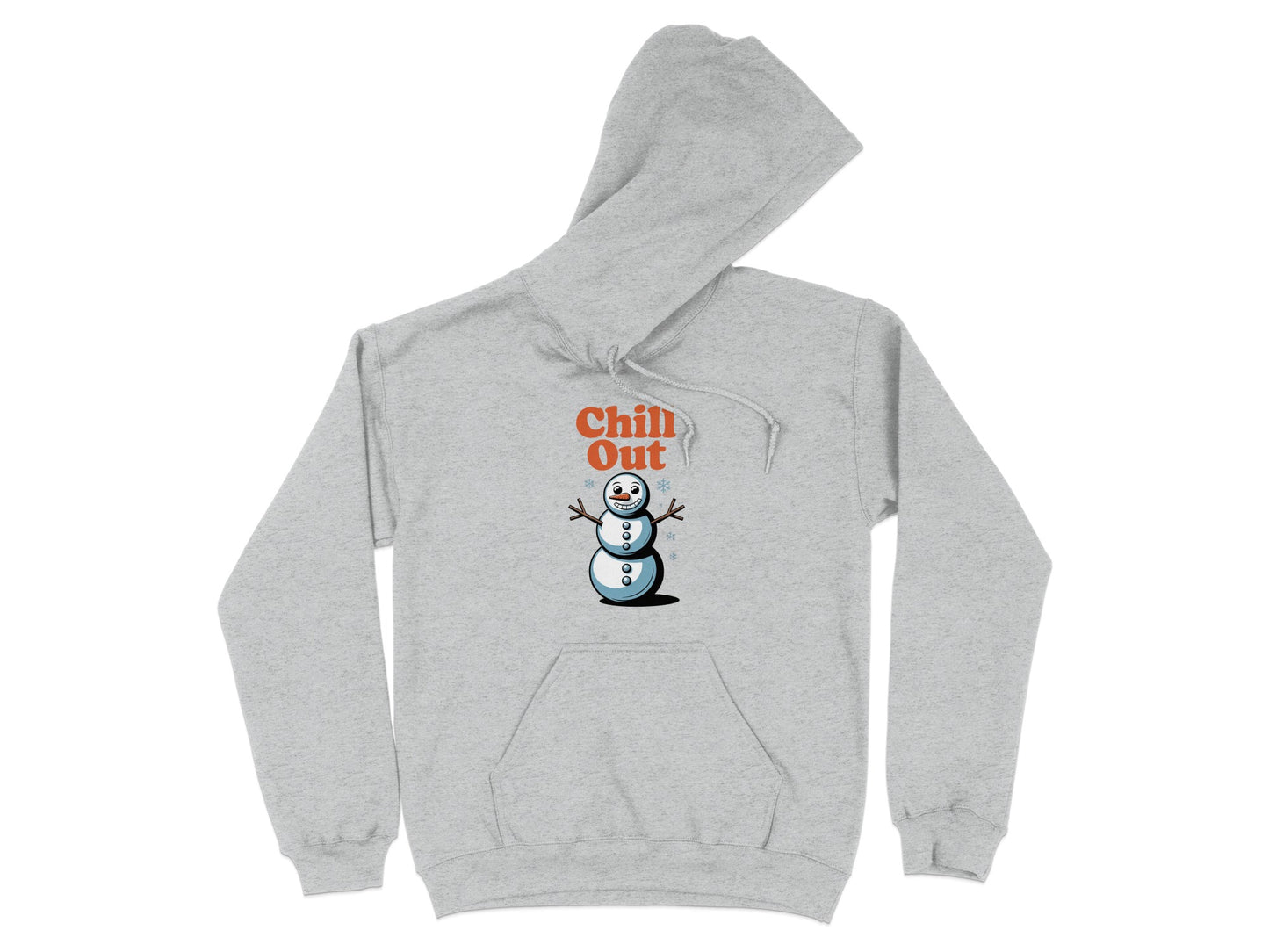Chill Out Snowman Graphic Hoodie Sweatshirt product